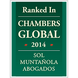 Chambers Global 2014 - Sol Muntañola Abogados